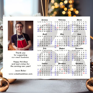 Calendrier de l'entreprise 2026 Minimaliste photo