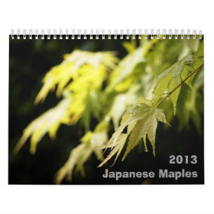 Calendrier de l'érable japonais