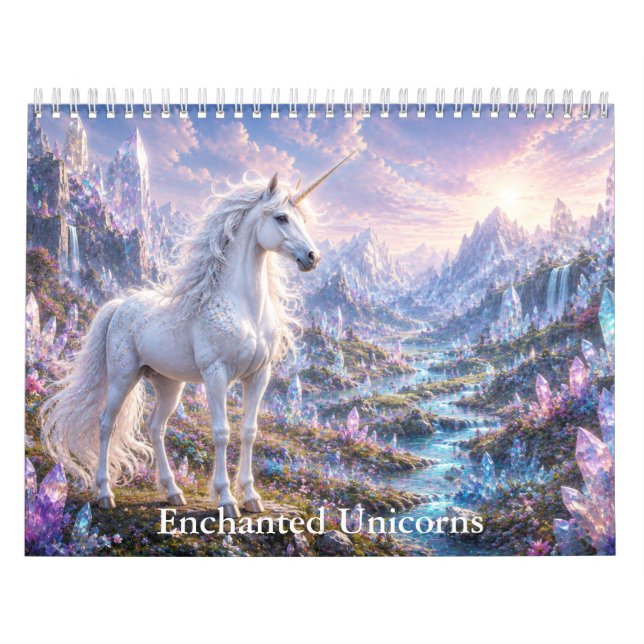 Calendrier de licornes enchantées  (Protection)