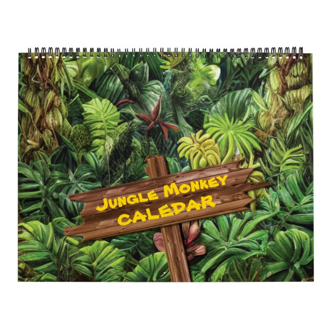 Calendrier de l'illustration de l'art singe de la  (Protection)