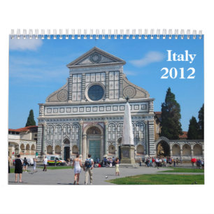 Calendrier de l'Italie 2012