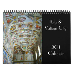 calendrier de l'Italie et de vatican 2011