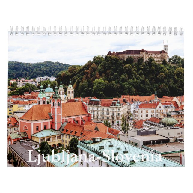 Calendrier de Ljubljana-Slovénie (Protection)