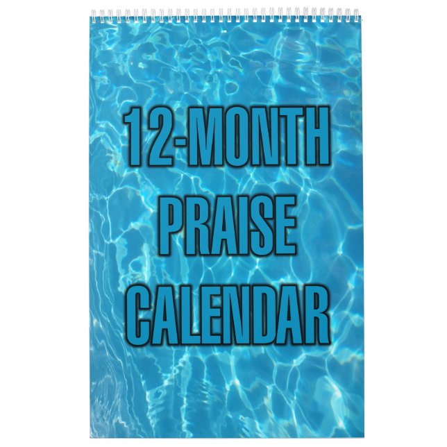 Calendrier de louange de 12 mois (Protection)