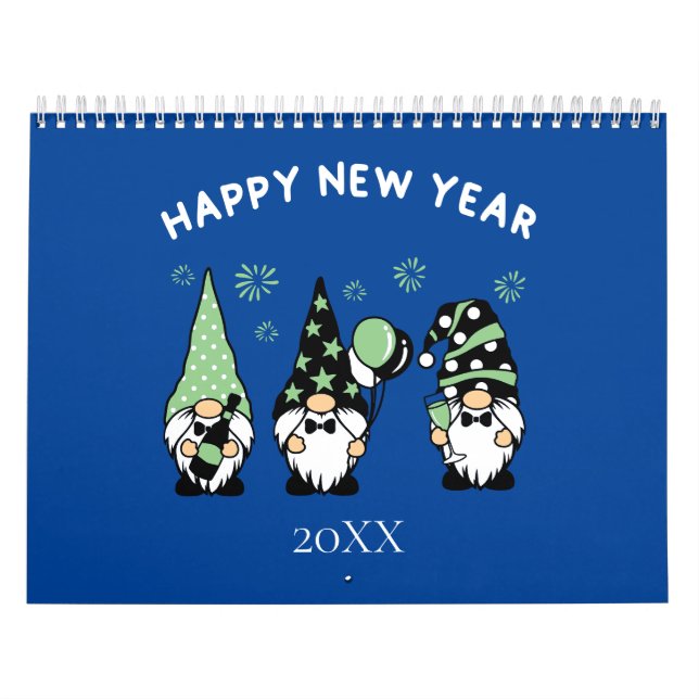 Calendrier de lutins mignon et adorable tendance (Protection)