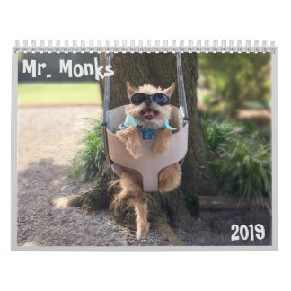 Calendrier de M. Monks 2019