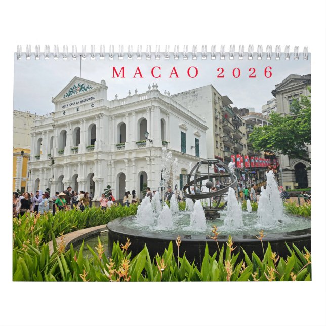 Calendrier de Macao 2026 (Protection)
