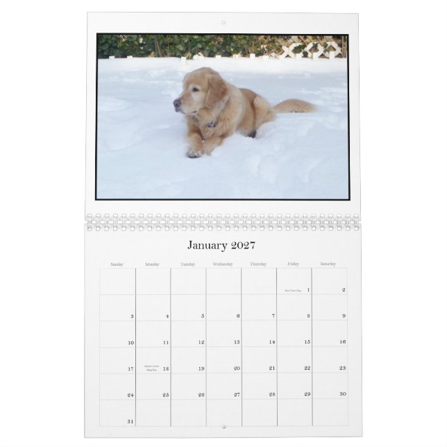 Calendrier de Mack et d'amis 2012 (Jan 2027)