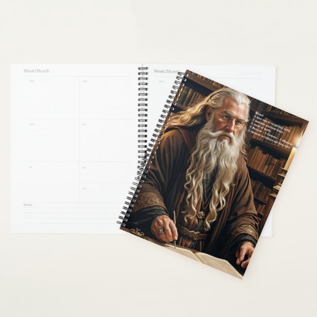 Calendrier de magicien (Devant avec enveloppe)