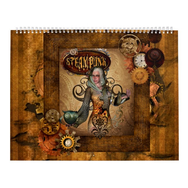 Calendrier De magnifiques motifs de steampunk (Protection)