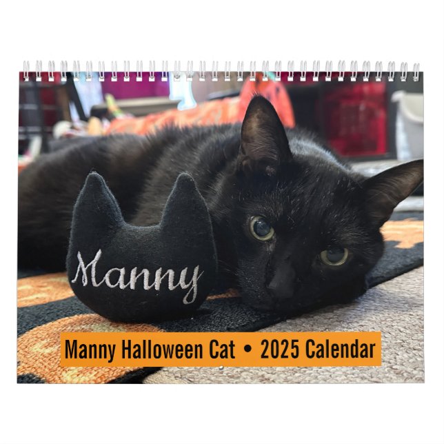 Calendrier de Manny Halloween Cat 2025 (Protection)
