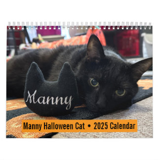 Calendrier de Manny Halloween Cat 2025