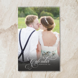 Calendrier de mariage personnalisé pour jeunes mar