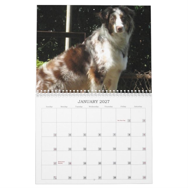 Calendrier de Marley (Jan 2027)