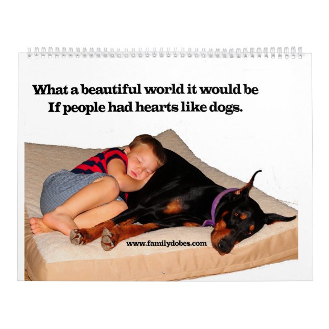 Calendrier de Meme de dobermann (Protection)