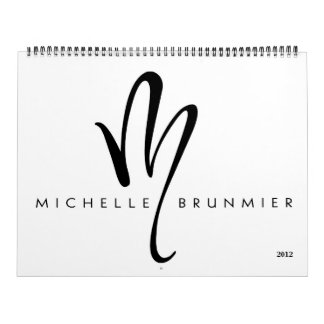 Calendrier de Michelle Brunmier 2012 (grand)