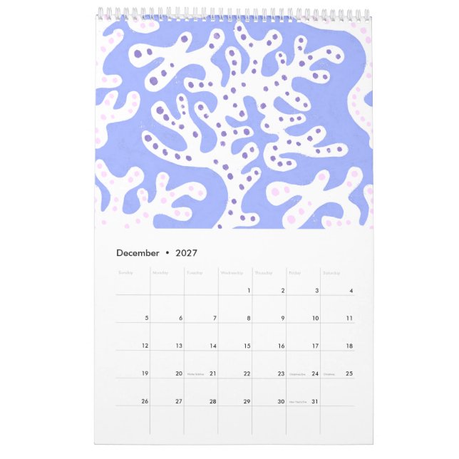 Calendrier de motifs et scènes grecques méditerran (Dec 2027)