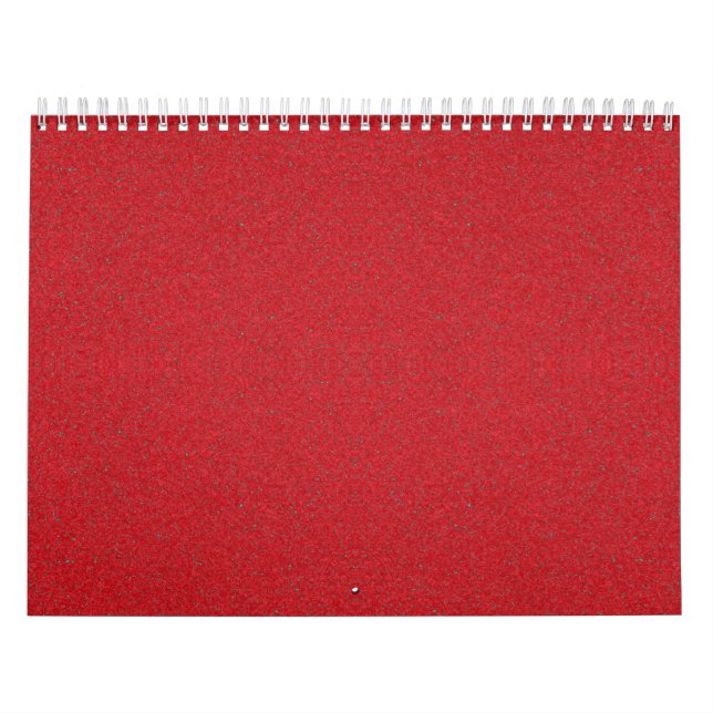 Calendrier de mur rouge de tomates tachetées - per (Protection)