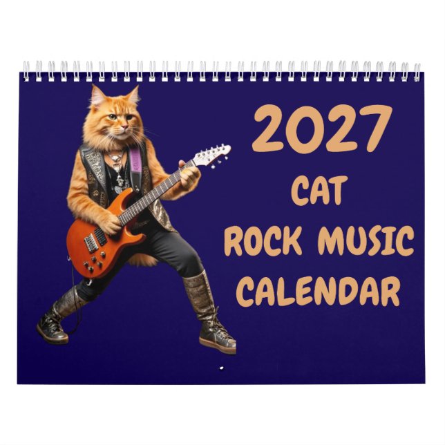 Calendrier de musique Cat Rock (Protection)