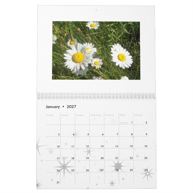 Calendrier de nature (Jan 2027)