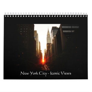 Calendrier de New York City 2013 - vues iconiques