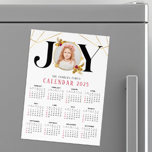 Calendrier de Noël de la famille Gold moderne