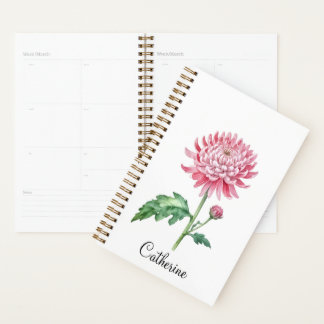 Calendrier de novembre Fleur de naissance Chrysant