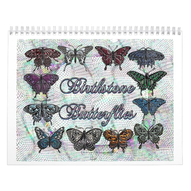 Calendrier de papillon de pierre porte-bonheur (Protection)