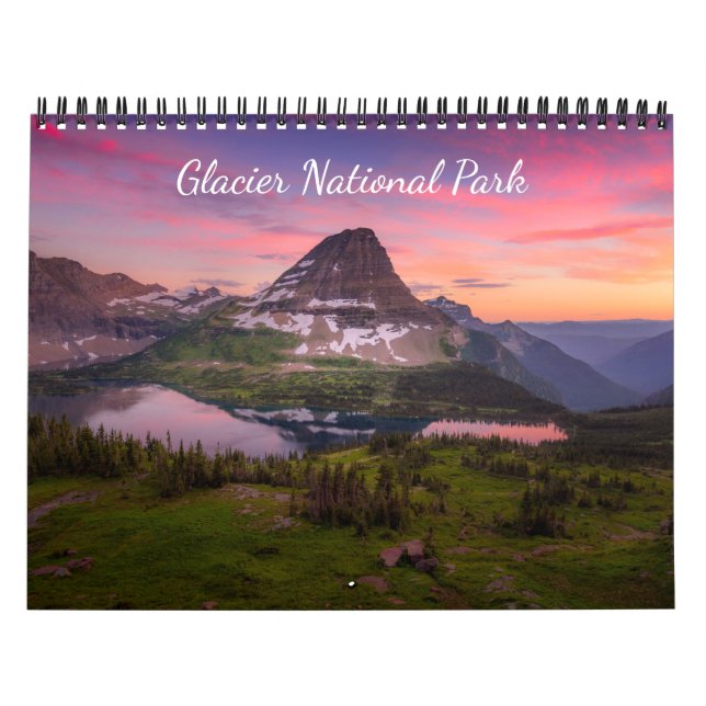 Calendrier de parc national de glacier (Protection)
