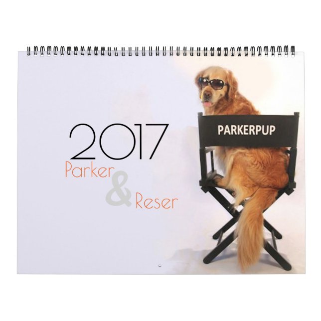 Calendrier de ParkerPup 2017 et de Reser (Protection)