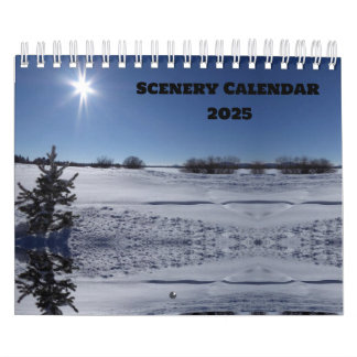 Calendrier de paysage 2025