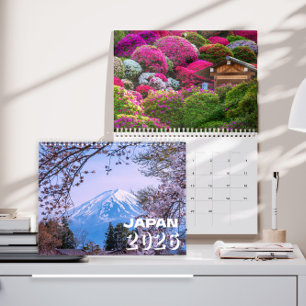 Calendrier de paysages botaniques du Japon 2026