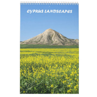 calendrier de paysages de Chypre