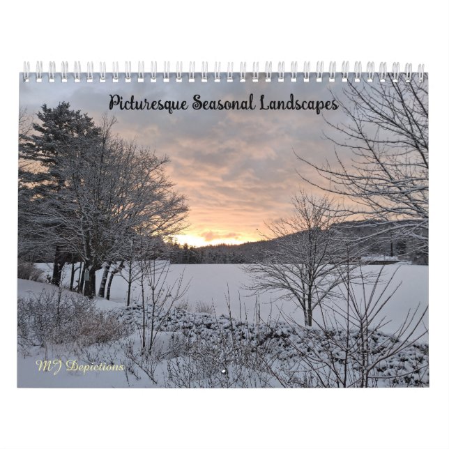 Calendrier de paysages saisonniers pittoresques (Protection)