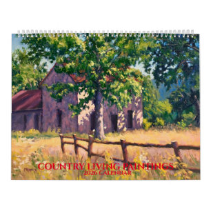 Calendrier de peinture originale Country Living 20