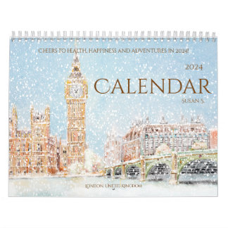 Calendrier de peinture Paysage 2024