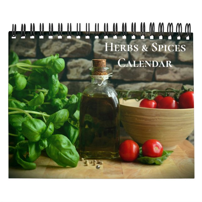 Calendrier de petite taille des herbes et épices (Protection)