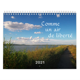 Calendrier de photo de paysages