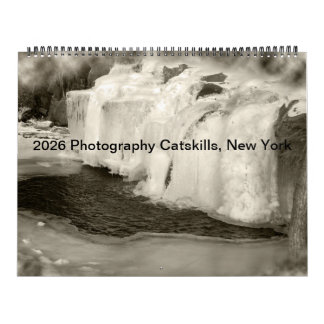 Calendrier de photographie 2026 Catskills, New Yor