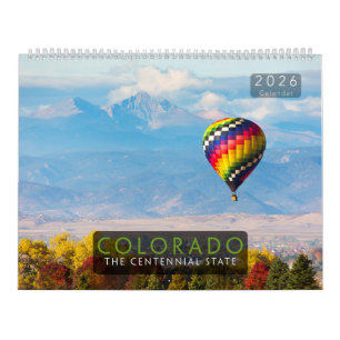 Calendrier de photographie de la nature du Colorad