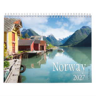 Calendrier de photographie de paysage de Norvège 2
