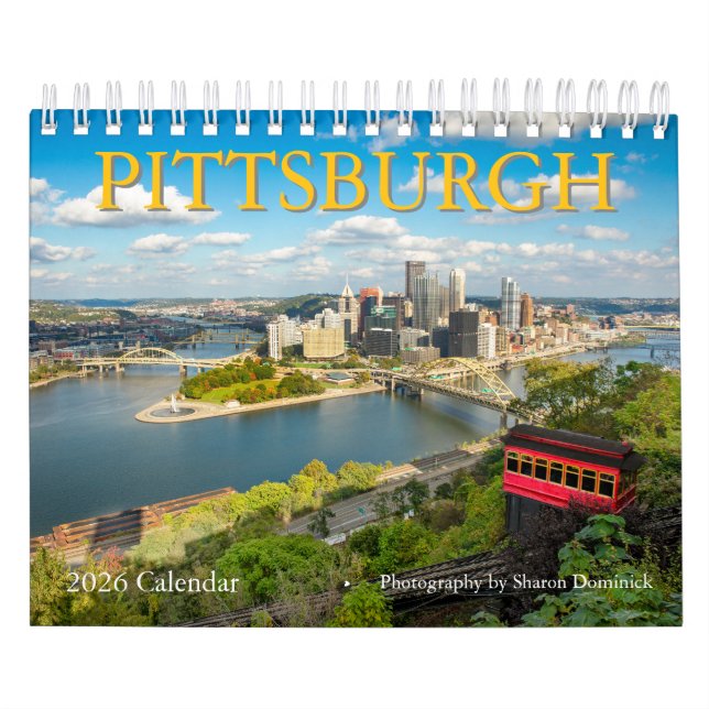 Calendrier de photographie de Pittsburgh Pennsylva (Protection)