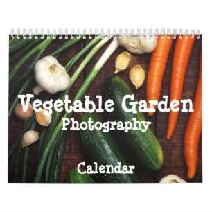 Calendrier de photographie de potager