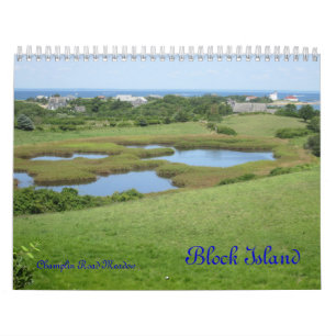 Calendrier de photographie d'Île de Block