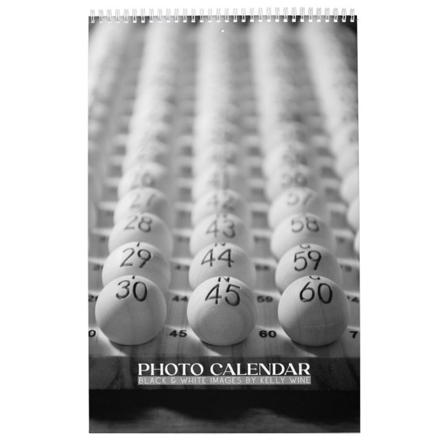Calendrier de photographie noir et blanc génial (Protection)