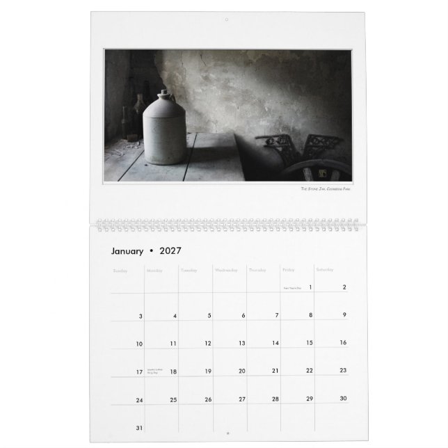 Calendrier de photomontage - un patchwork des (Jan 2027)