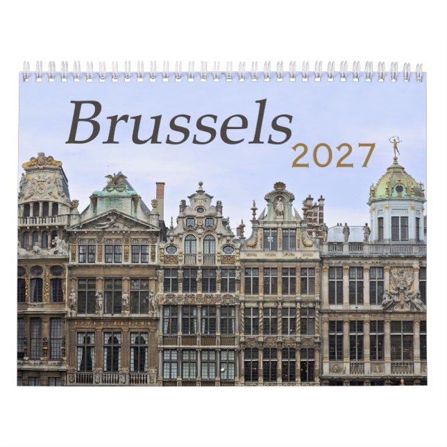 Calendrier de photos de Bruxelles 2026 (Protection)