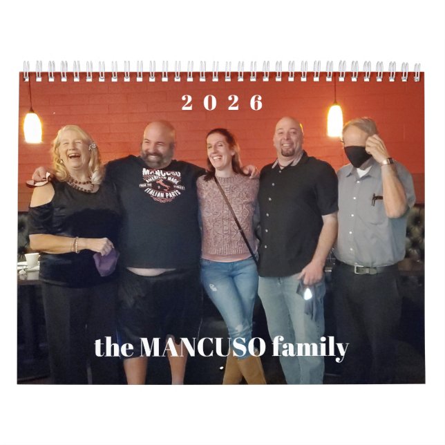 Calendrier de photos de famille simples (Protection)