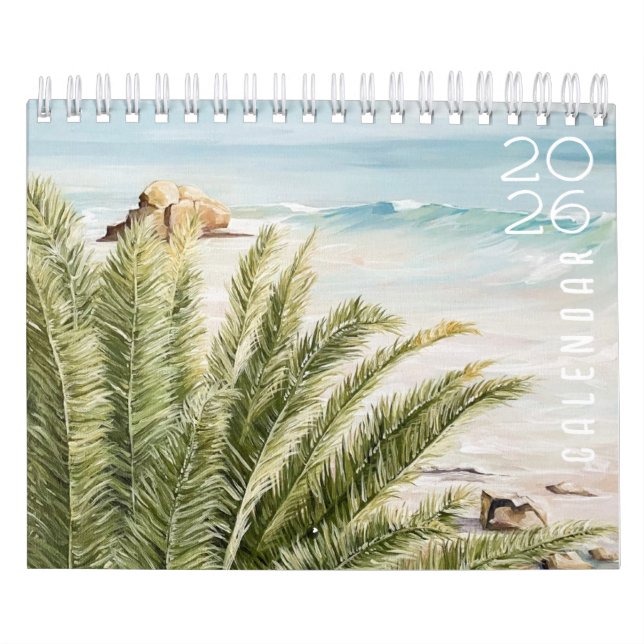 Calendrier de plage - Grand calendrier  (Protection)