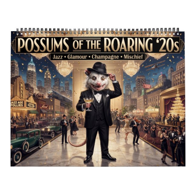 Calendrier de Possum des Années Folles (Protection)
